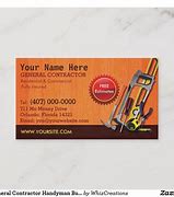 Image result for General Handyman Business Card