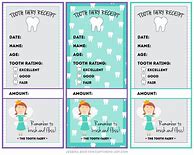 Image result for Tooth Fairy Receipt. Printable