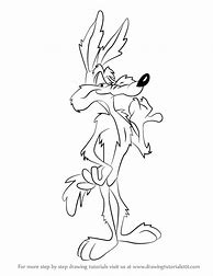 Image result for Wile E. Coyote Drawing