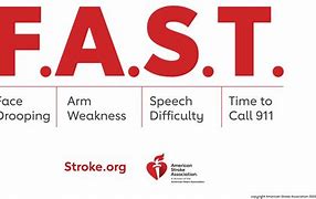 Image result for Stroke Fast AHA