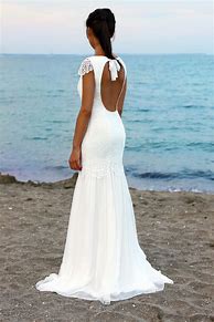 Image result for Bohemian Beach Wedding Dress