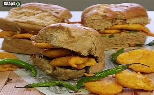 Image result for Bhajiya Vada Pav