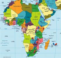 Image result for africa countries map