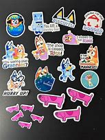 Image result for Bluey Stickers