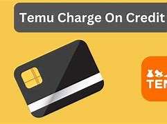 Image result for Temu Credit Card