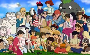 Image result for Studio Ghibli Girl Characters