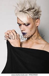 Image result for Goth Boy with Blonde Hair