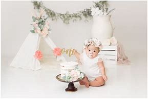 Image result for Boho Backdrop Cake Smash