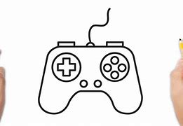 Image result for Playing Video Games Drawing