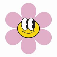 Image result for Flor Rosa Carita Feliz Caicatura