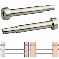 Image result for Cable Railing Hardware for Round Post