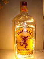 Image result for Fireball Whiskey Bottle