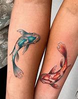 Image result for Couple Tattoo Fish