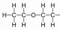 Image result for Diethyl Ether Chemical Structure