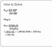 Image result for How to Calculate Q for Equilibrium