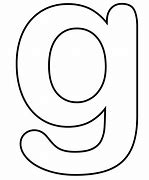 Image result for Letter G Stencil Clip Art