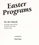 Image result for Easter Church Programs