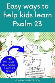 Image result for Psalm 23 Bingo