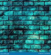 Image result for Teal Brick Wall