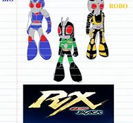 Image result for Kamen Rider Black RX TV Characters