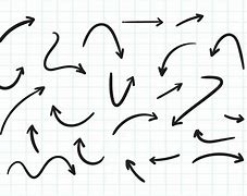 Image result for Hand Drawn Brown Arrow