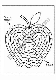 Image result for Preschool Worksheets Alphabet Maze