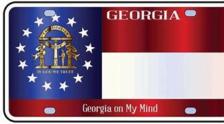 Image result for Georgia License Plate PNG