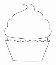 Image result for Birthday Cupcake Cut Out