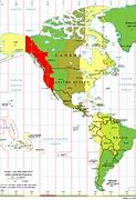 Image result for Pacific Time Zone Map