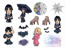 Image result for Wednesday Addams Sayings Clip Art