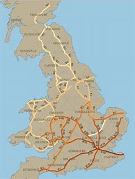 Image result for Map of Roman Roads in East Anglia