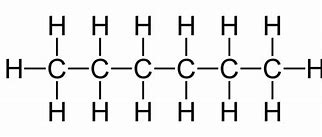 Image result for Structure of Hexane