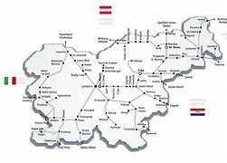 Image result for Slovenia Rail Map