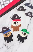 Image result for Pirate Handprint Craft