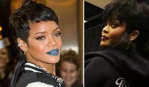 Image result for Rihanna Mullet