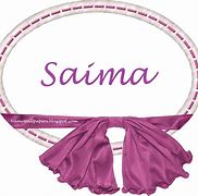 Image result for Saima Name Pic