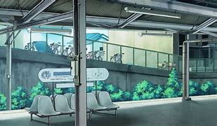 Image result for Prague Train Station in Anime