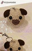 Image result for Easy Crochet Dog Keychain