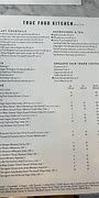 Image result for True Food Menu with Prices