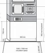 Image result for ATM Machines Area Dimensions