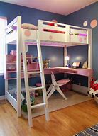 Image result for Loft Bed with Desk