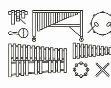 Image result for Marimba Simple Artwork