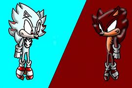 Image result for Shadic vs Dark Sonic