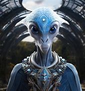 Image result for Blue Alien Head