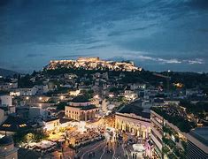 Image result for Athens View Night