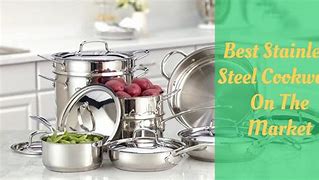 Image result for Best Rated Stainless Steel Cookware