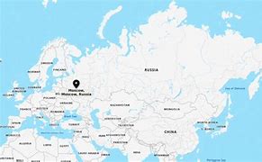 Image result for Moscow Russia On World Map