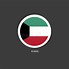 Image result for Kuwait Flag Circle Frame