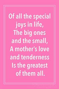 Image result for Poem About a Mother