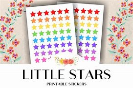 Image result for Small Star Stickers